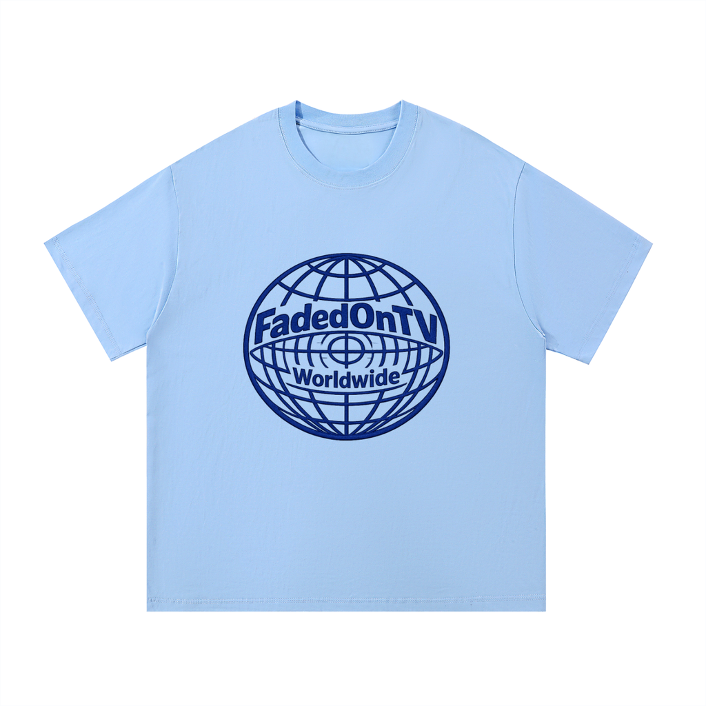 FadedOnTV Worldwide Essential Cotton T-Shirt