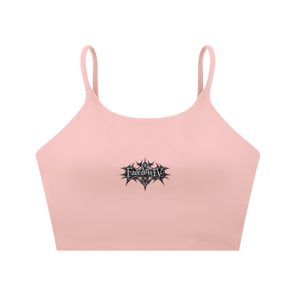 Spaghetti Strap Yoga Sports Bra