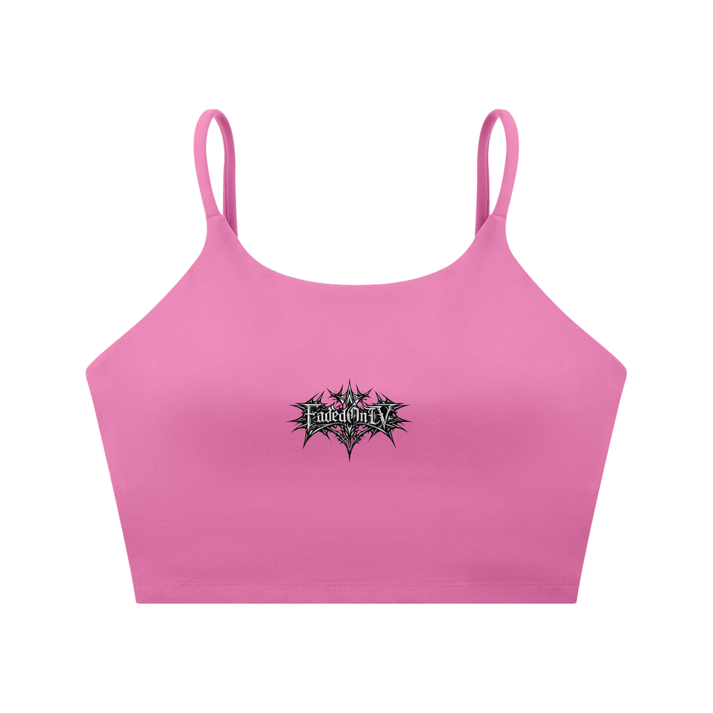 Spaghetti Strap Yoga Sports Bra