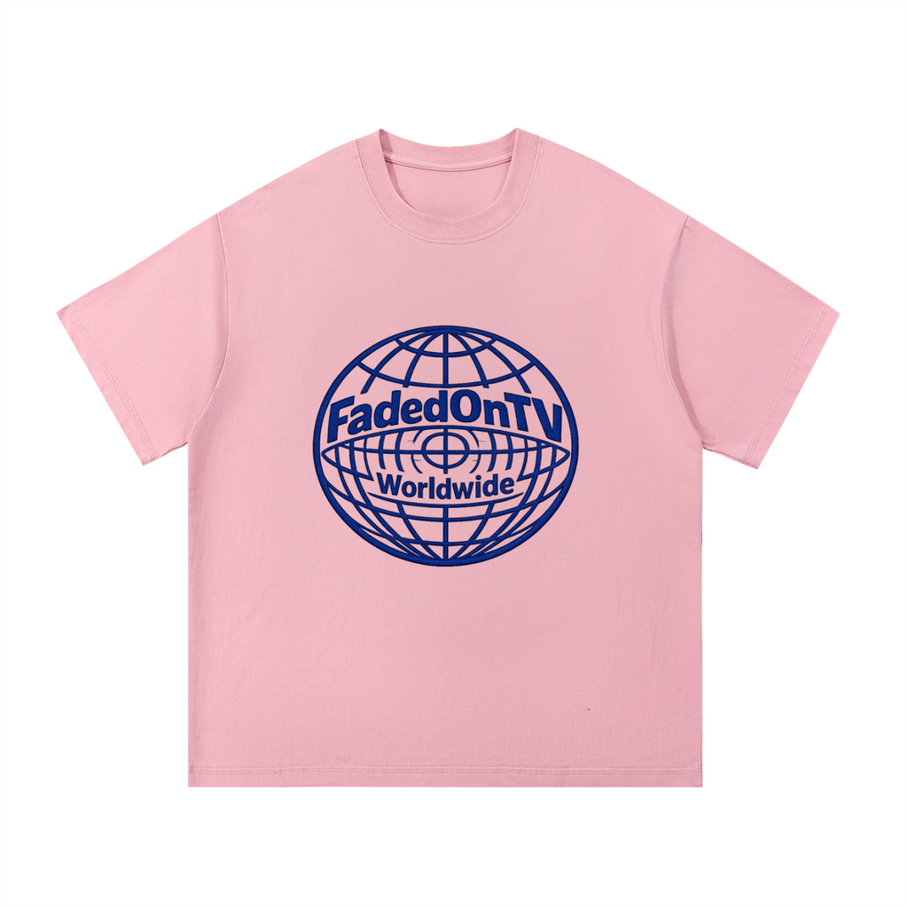 FadedOnTV Worldwide Essential Cotton T-Shirt