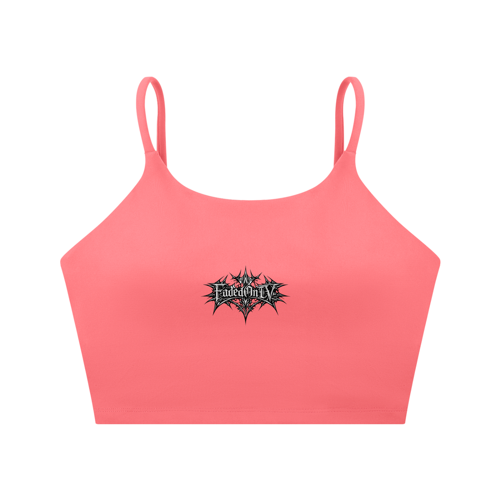 Spaghetti Strap Yoga Sports Bra