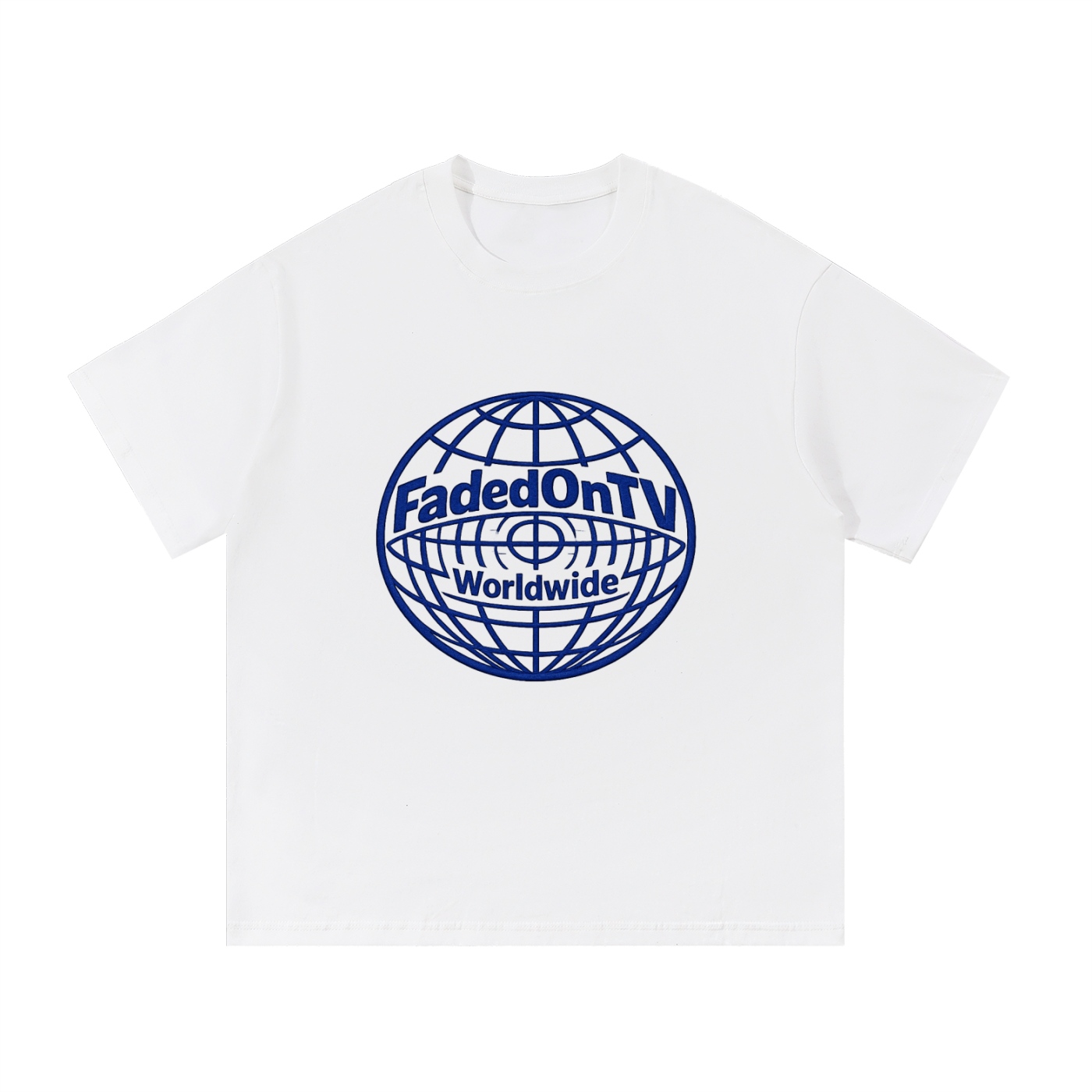 FadedOnTV Worldwide Essential Cotton T-Shirt