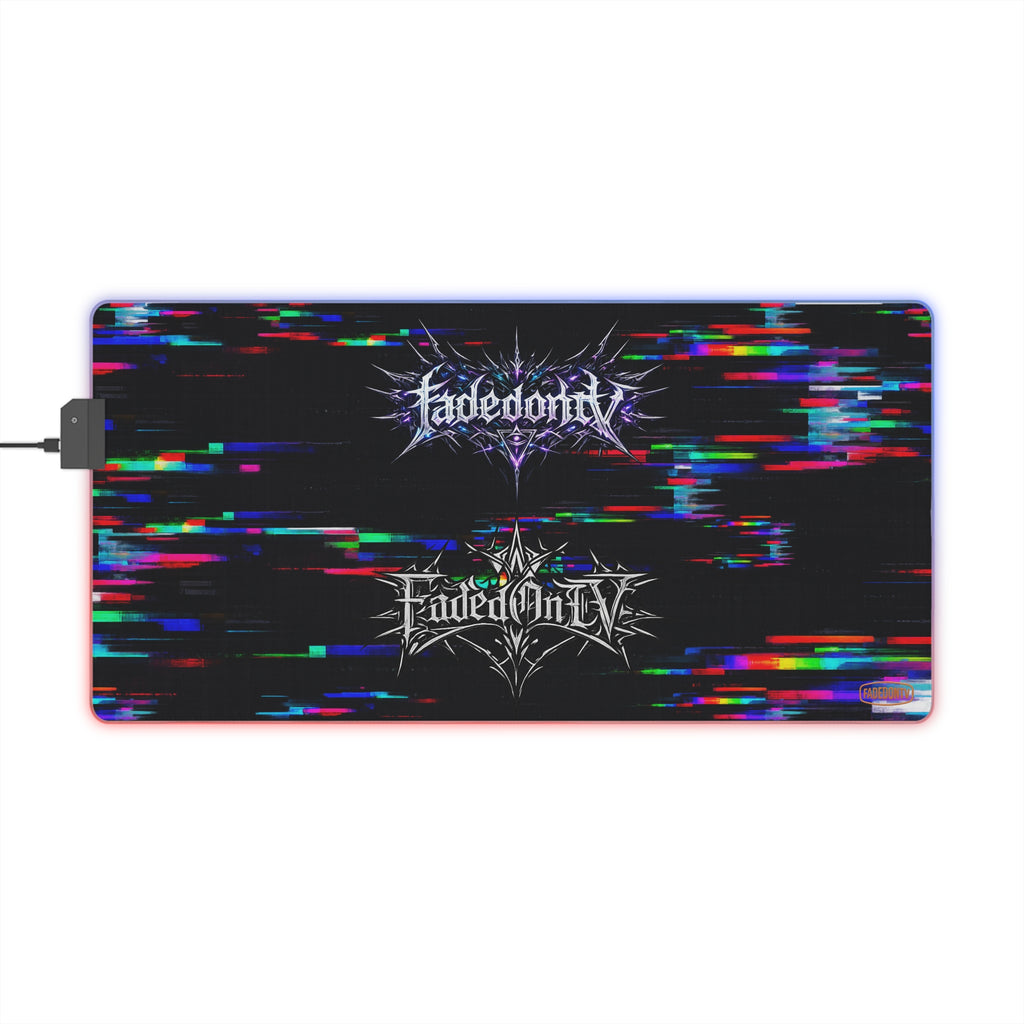 LED FadedOnTV Mouse Pad