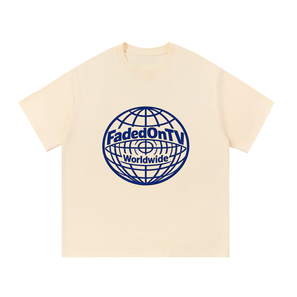 FadedOnTV Worldwide Essential Cotton T-Shirt
