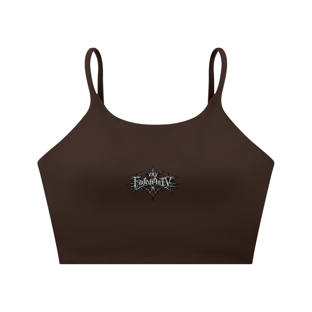 Spaghetti Strap Yoga Sports Bra