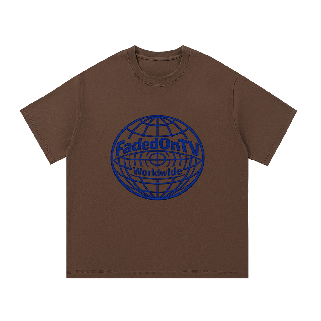 FadedOnTV Worldwide Essential Cotton T-Shirt