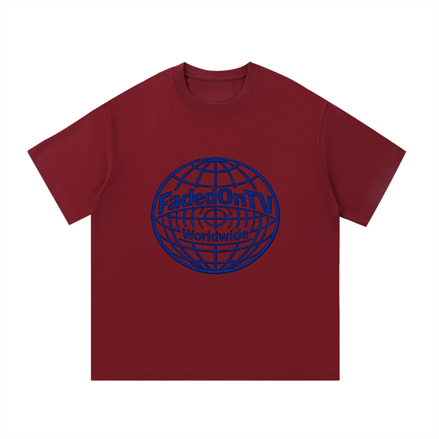 FadedOnTV Worldwide Essential Cotton T-Shirt
