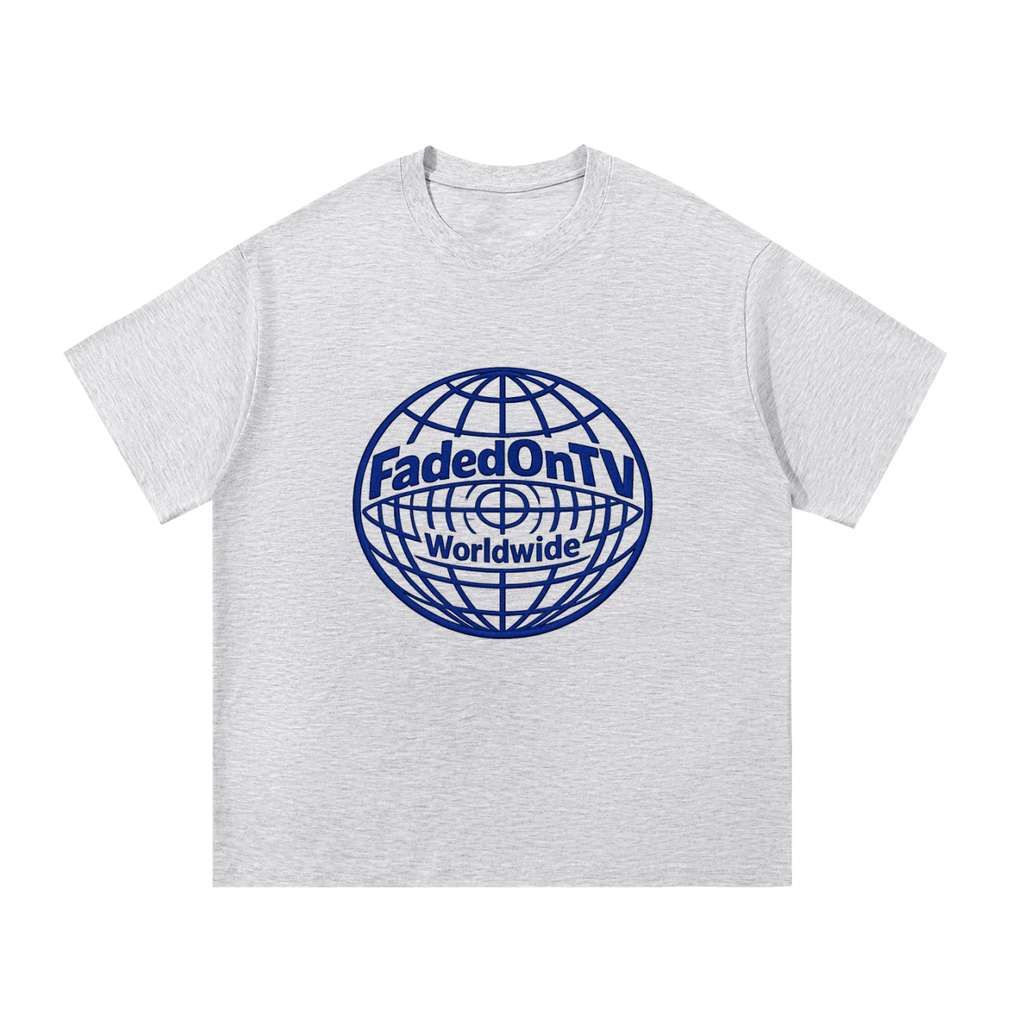 FadedOnTV Worldwide Essential Cotton T-Shirt